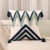 Letter Printed Cushion Cover Cotton