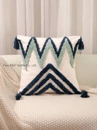 Letter Printed Cushion Cover Cotton